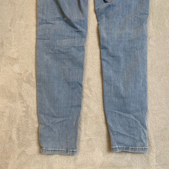 Judy Blue Womans Lincoln Mid‑Rise Pull‑On Skinny Jegging Size 9/29 Light Wash De - Picture 16 of 16